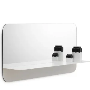 Normann Copenhagen Badezimmerspiegel | Spiegel^Spiegel Horizon horizontal, weiß