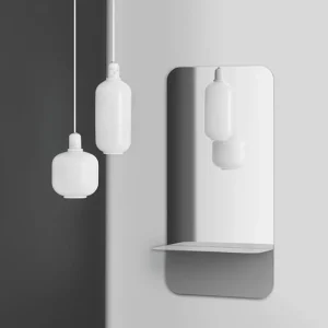 Normann Copenhagen Badezimmerspiegel | Spiegel^Spiegel Horizon vertikal, grau
