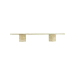 String Furniture Regale-Normann Copenhagen Sten Regal, 80 cm, Travertin