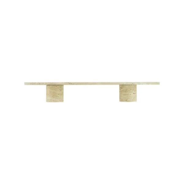 String Furniture Regale-Normann Copenhagen Sten Regal, 80 cm, Travertin
