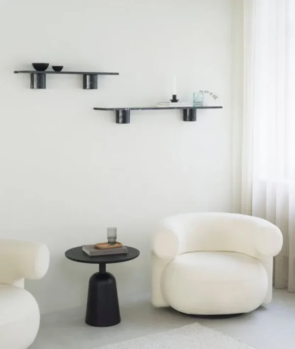 Muuto Regale-Normann Copenhagen Sten Regal, 120 cm, schwarzer Marmor