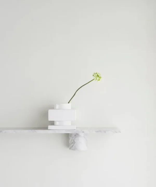 Muuto Regale-Normann Copenhagen Sten Regal, 120 cm, weißer Marmor