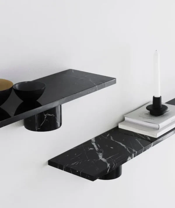 Muuto Regale-Normann Copenhagen Sten Regal, 120 cm, schwarzer Marmor