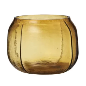 Ku00e4hler Vasen-Normann Copenhagen Step Vase, 16 cm, braun
