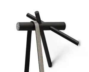 Normann Copenhagen Garderoben Und Kleiderbügel^Sticks Haken, 2 Stück, schwarz