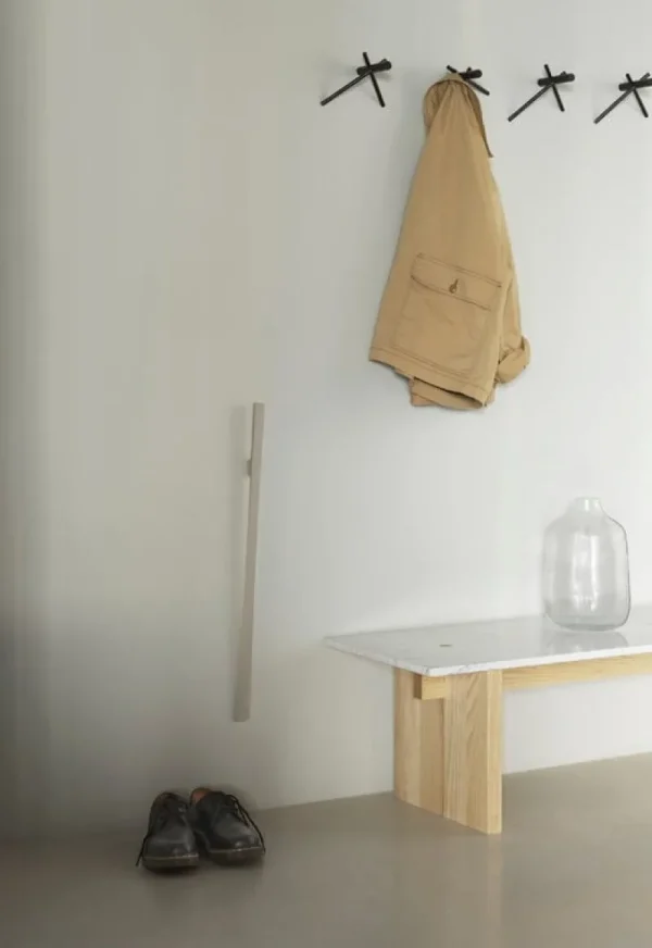 Normann Copenhagen Garderoben Und Kleiderbügel^Sticks Haken, 2 Stück, schwarz