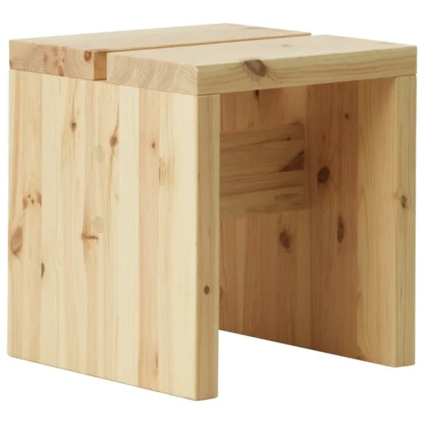 Fogia Sitzgelegenheiten-Normann Copenhagen Stretch Hocker, 40 cm, UV-lackiertes Kiefernholz