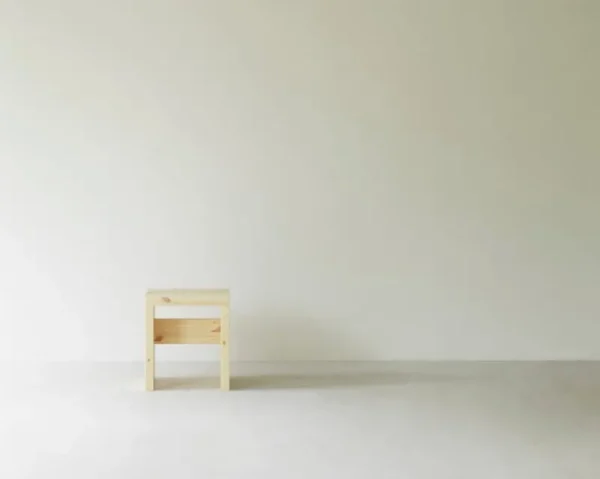 Fogia Sitzgelegenheiten-Normann Copenhagen Stretch Hocker, 40 cm, UV-lackiertes Kiefernholz