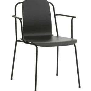 Fritz Hansen Sitzgelegenheiten-Normann Copenhagen Studio Armlehnstuhl, schwarz