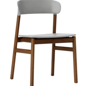 Hem Sitzgelegenheiten-Normann Copenhagen Stuhl Herit, Eiche geräuchert – grau