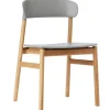 Normann Copenhagen Sitzgelegenheiten-Stuhl Herit, Eiche – grau