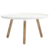 Eberhart Furniture Tische-Normann Copenhagen Tablo Tisch, groß, glanzweiß