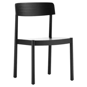 Fredericia Sitzgelegenheiten-Normann Copenhagen Timb Stuhl, Schwarz