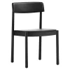 Fredericia Sitzgelegenheiten-Normann Copenhagen Timb Stuhl, Hellbraun - Ultra Leder Schwarz