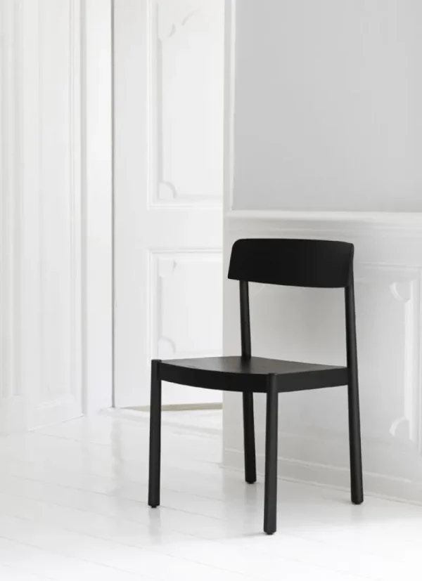 Fredericia Sitzgelegenheiten-Normann Copenhagen Timb Stuhl, Schwarz