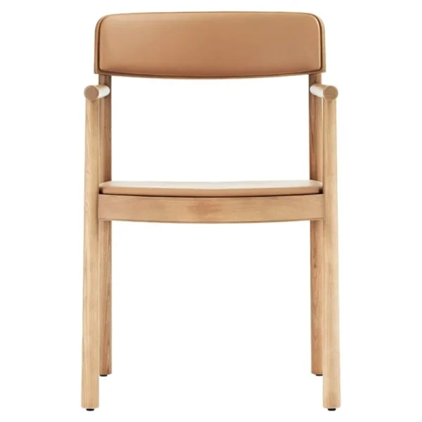 Hem Sitzgelegenheiten-Normann Copenhagen Timb Sessel, Hellbraun - Ultra Leder Kamelbraun