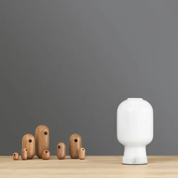 Petite Friture Tischlampen-Normann Copenhagen Tischleuchte Amp, weiß