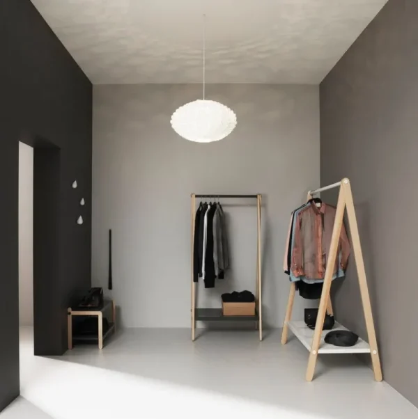 Normann Copenhagen Garderoben Und Kleiderbügel^Toj Kleiderständer, groß, weiß/Esche