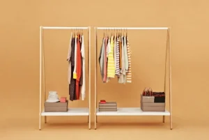Normann Copenhagen Garderoben Und Kleiderbügel^Toj Kleiderständer, groß, weiß/Esche