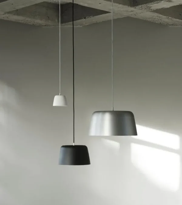 Foscarini Deckenleuchten-Normann Copenhagen Tub Pendelleuchte, 44 cm, Schwarz