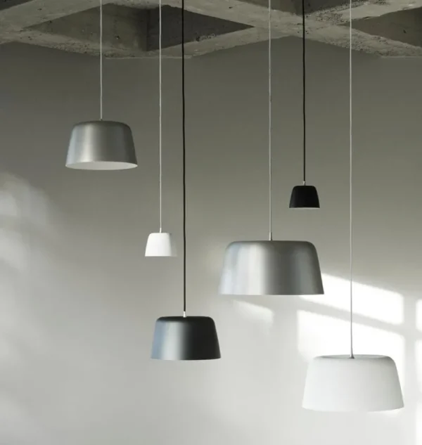 Louis Poulsen Deckenleuchten-Normann Copenhagen Tub Pendelleuchte, 13 cm, Weiß