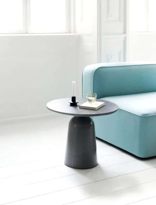 Audo Copenhagen Tische-Normann Copenhagen Turn Beistelltisch, 55 cm, Grau