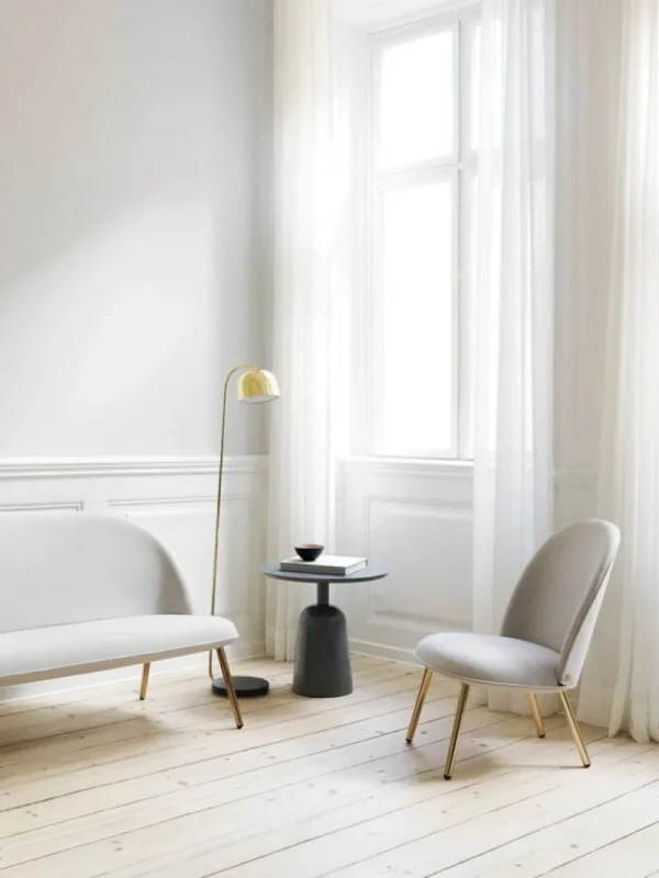 Audo Copenhagen Tische-Normann Copenhagen Turn Beistelltisch, 55 cm, Grau