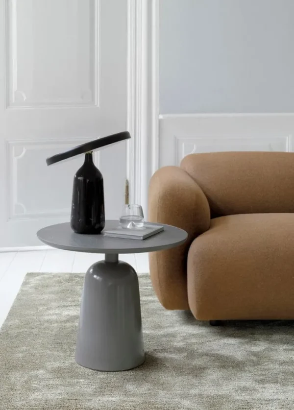 Audo Copenhagen Tische-Normann Copenhagen Turn Beistelltisch, 55 cm, Grau