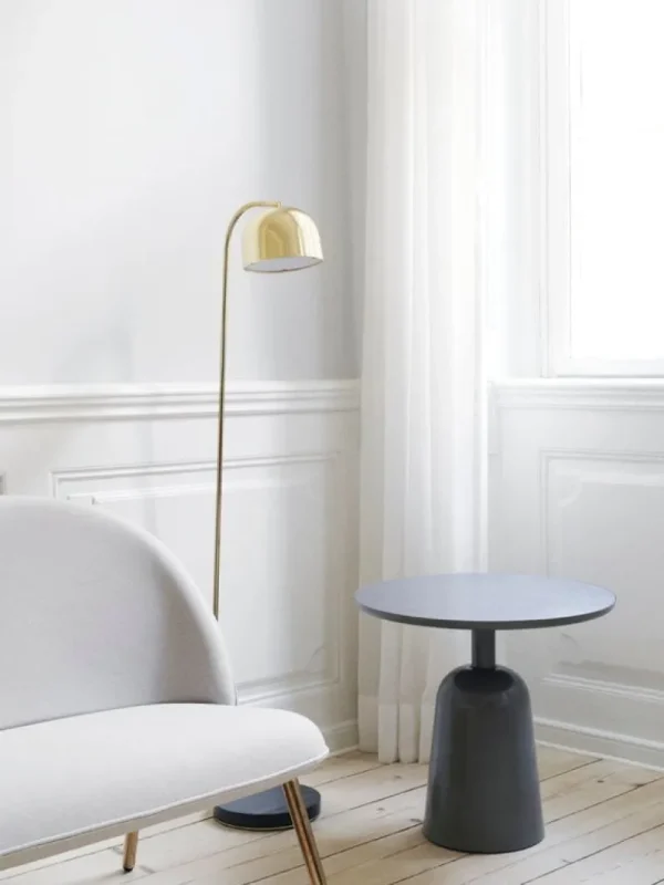 Audo Copenhagen Tische-Normann Copenhagen Turn Beistelltisch, 55 cm, Grau