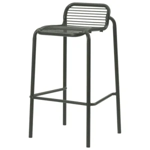 Normann Copenhagen Terrassenmöbel | Sitzgelegenheiten^Vig Barhocker, 75 cm, Dunkelgrün
