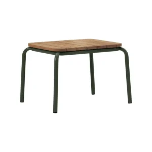 Normann Copenhagen Terrassenmöbel | Tische^Vig Couchtisch, 55 x 45 cm, Robinienholz - Dunkelgrün