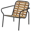 Normann Copenhagen Terrassenmöbel | Sitzgelegenheiten^Vig Loungesessel, Robinienholz - Dunkelgrün