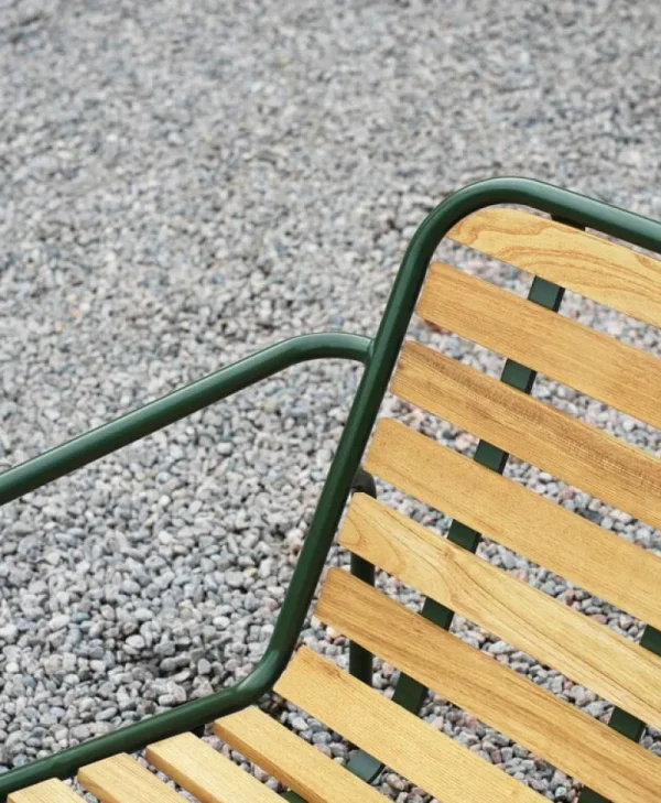 Normann Copenhagen Terrassenmöbel | Sitzgelegenheiten^Vig Loungesessel, Robinienholz - Dunkelgrün