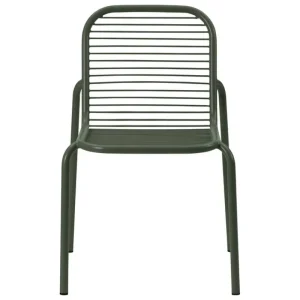 Normann Copenhagen Terrassenmöbel | Sitzgelegenheiten^Vig Stuhl, Dunkelgrün