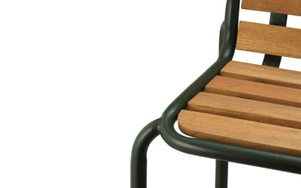 Normann Copenhagen Terrassenmöbel | Sitzgelegenheiten^Vig Stuhl, Robinienholz - Dunkelgrün