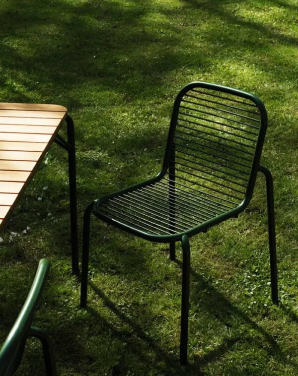 Normann Copenhagen Terrassenmöbel | Sitzgelegenheiten^Vig Stuhl, Dunkelgrün