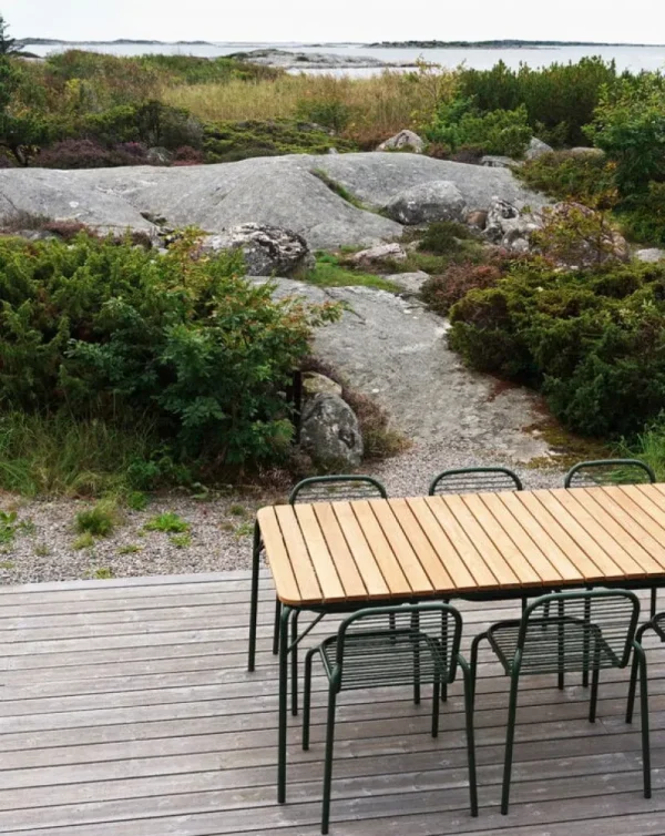 Normann Copenhagen Terrassenmöbel | Sitzgelegenheiten^Vig Stuhl, Dunkelgrün
