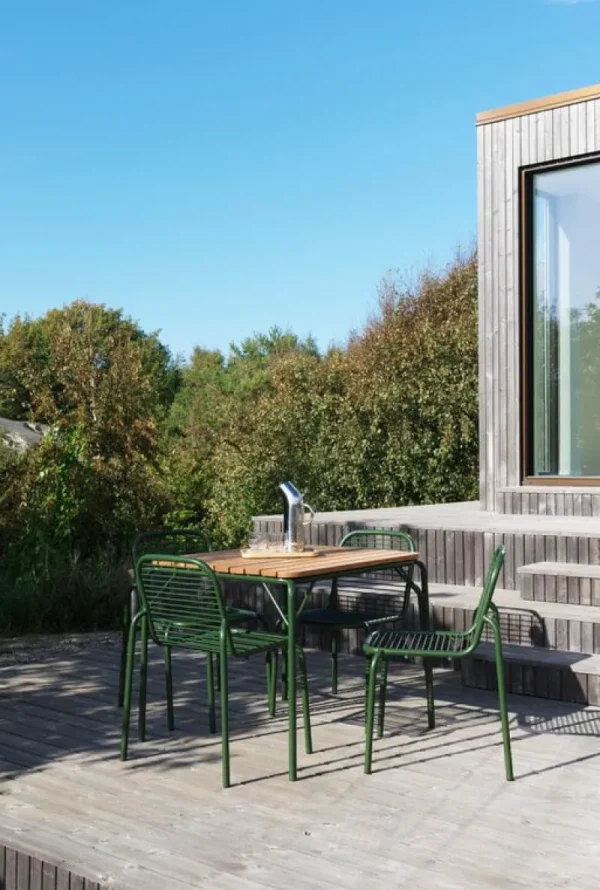 Normann Copenhagen Terrassenmöbel | Sitzgelegenheiten^Vig Stuhl, Dunkelgrün