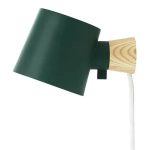 Woud Wandleuchten-Normann Copenhagen Wandleuchte Rise, petrolgrün