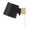 Nemo Lighting Wandleuchten-Normann Copenhagen Wandleuchte Rise, schwarz
