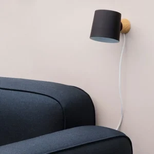 Nemo Lighting Wandleuchten-Normann Copenhagen Wandleuchte Rise, schwarz