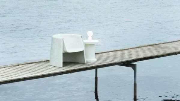 Normann Copenhagen Außenbeleuchtung | Außenleuchten^Yo Tischleuchte, tragbar, klein, weiß
