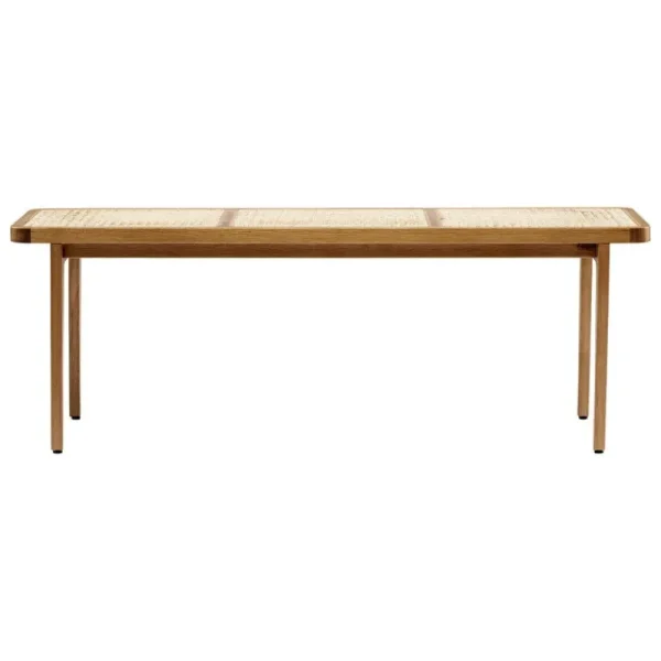 Muuto Tische | Sitzgelegenheiten-NORR11 Le Roi Bank, Esche gebeizt - Rattan