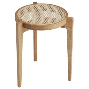 Vaarnii Tische-NORR11 Le Roi Beistelltisch, Esche gebeizt - Rattan
