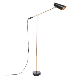 Northern Bürobeleuchtung | Stehleuchten^Birdy Stehleuchte, Schwarz - Messing