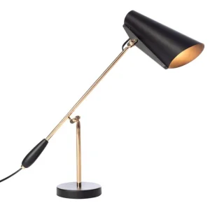 Northern Bürobeleuchtung | Tischlampen^Birdy Tischleuchte, Schwarz - Messing