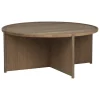 Kartell Tische-Northern Cling Couchtisch, groß, 90 cm, geräucherte Eiche