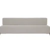 Northern Sofas Und Liegen-Daybe Schlafsofa, schwarzes Metall - Hellgrau Brusvik 02