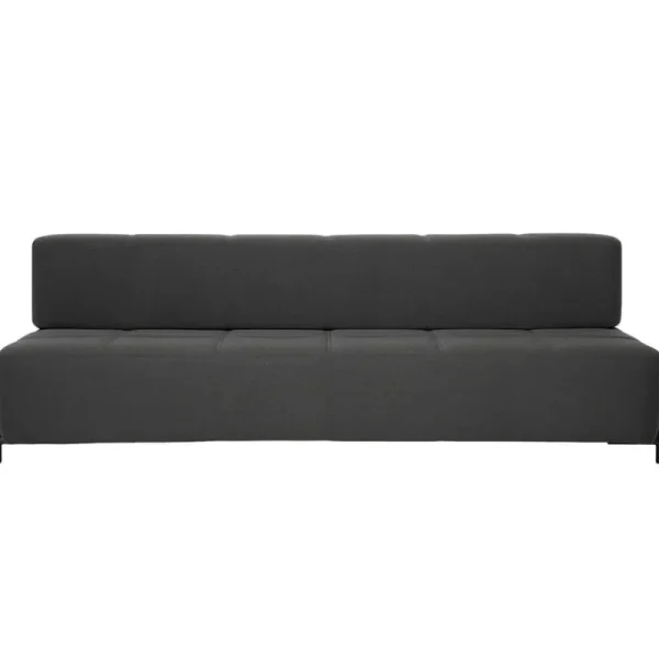 GUBI Sofas Und Liegen-Northern Daybe Schlafsofa, schwarzes Metall - Dunkelgrau Brusvik 08