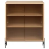 Audo Copenhagen Aufbewahrungsmöbel-Northern Hifive Vitrinenschrank, 75 cm, niedrig, hell geölte Eiche